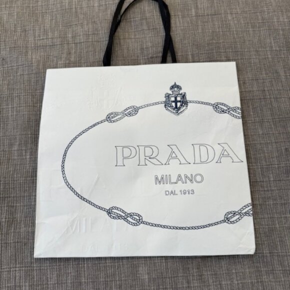 Prada Shopping Bag 16.5" x 5.5" x 15.5" - Picture 2 of 3